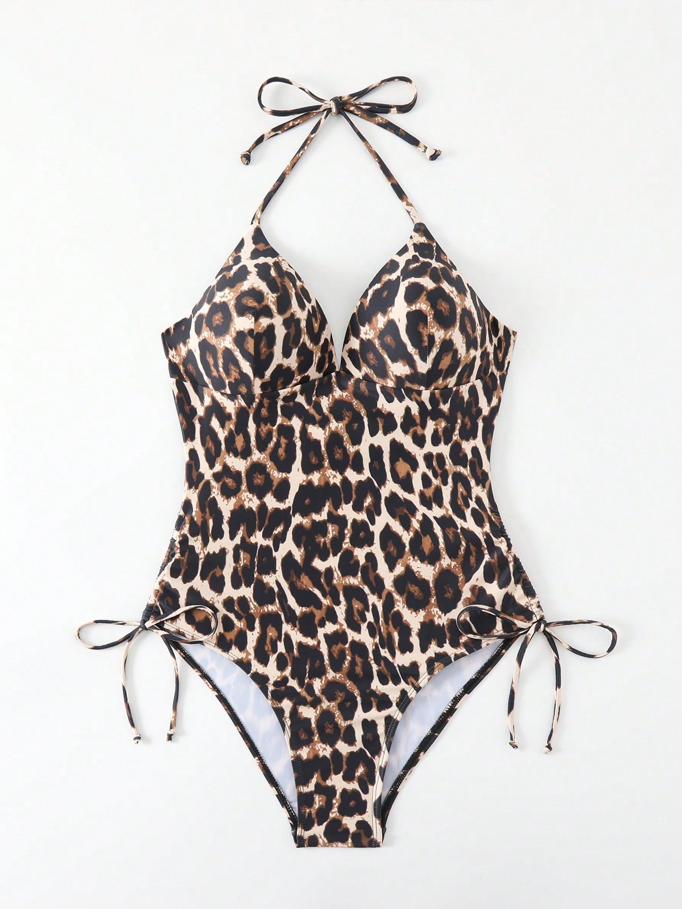 Maiô Meia Taça Underwire Estampa Animal Print Onça