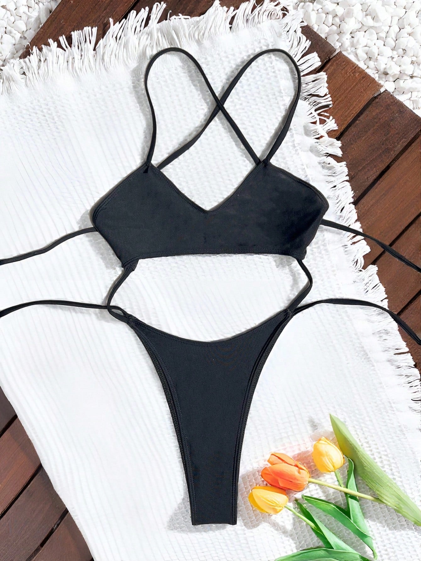 Maiô Monokini Cavado Estampa Animal Print Onça