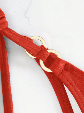 Biquíni Triângulo String Com Amarração Lateral