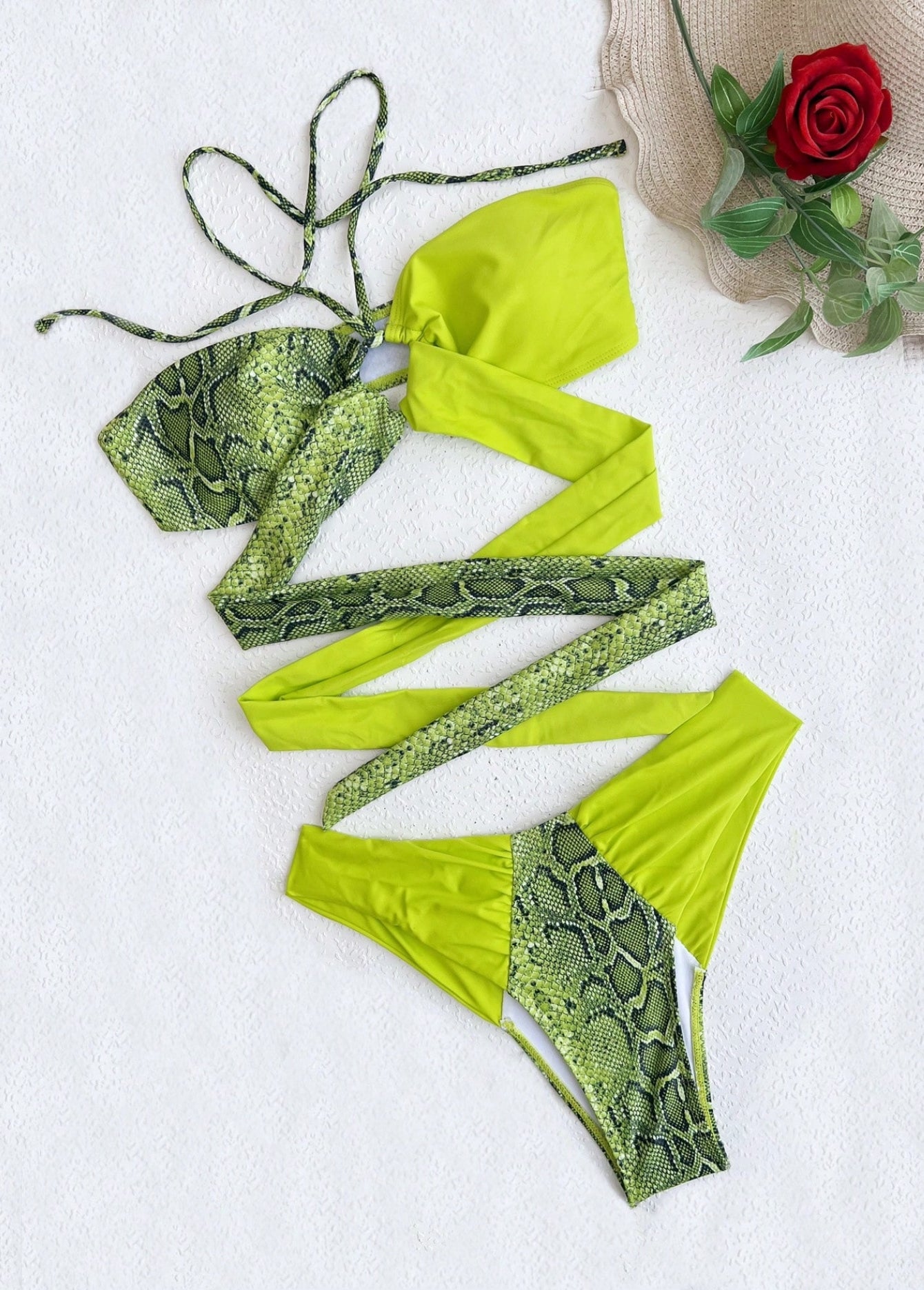 Biquíni Tomara Que Caia Animal Print Com Argola