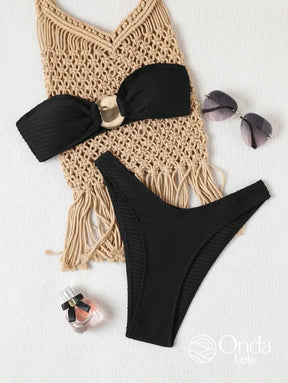 Biquíni Tomara Que Caia Asa Delta Detalhe Concha Biquíni Tomara Que Caia Asa Delta Detalhe Concha