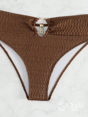 Biquíni Tomara Que Caia Cintura Alta Detalhe Metálico Biquíni Tomara Que Caia Cintura Alta Detalhe Metálico