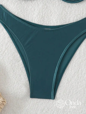 Biquíni Tomara Que Caia Meia Taça Efeito Metalizado Biquíni Tomara Que Caia Meia Taça Efeito Metalizado