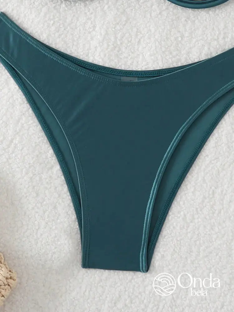 Biquíni Tomara Que Caia Meia Taça Efeito Metalizado Biquíni Tomara Que Caia Meia Taça Efeito Metalizado