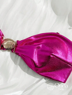 Biquíni Tomara Que Caia Metalizado Com Argolas Brilhantes Biquíni Tomara Que Caia Metalizado Com Argolas Brilhantes