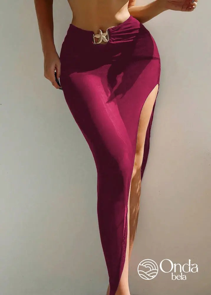 Conjunto Praia Biquíni Tomara Que Caia Com Saia Longa Assimétrica Conjunto Praia Biquíni Tomara Que Caia Com Saia Longa