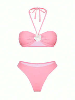 Conjunto Praia Biquíni Tomara Que Caia Com Saia Longa Floral Conjunto Praia Biquíni Tomara Que Caia Com Saia Longa