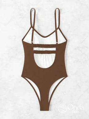 Maiô Cavado Básico Com Alças Finas E Costas Vazadas Maiô Cavado Básico Com Alças Finas E Costas Vazadas