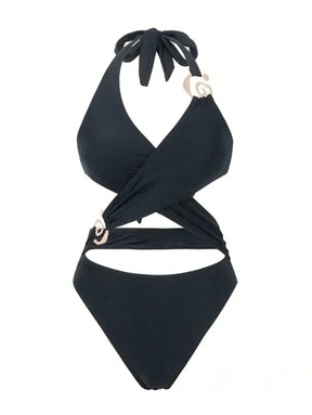 Maiô Engana Mamãe Com Recortes E Detalhe Em Argolas Maiô Engana Mamãe Com Recortes E Detalhe Em Argolas